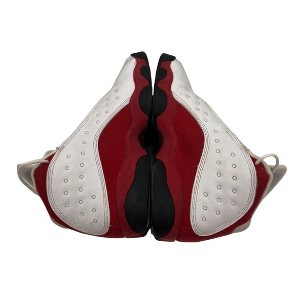 Nike Air Jordan 13 XIII Retro White Red Chicago Bulls Sneakers Size 5.5 Youth - Picture 5 of 8